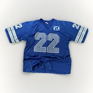 Vintage Emmit Smith Cowboys Apex One NFL Sports Jersey Size XL Blank